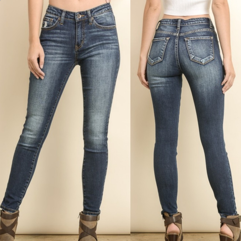 Dark Wash Skinny Denim